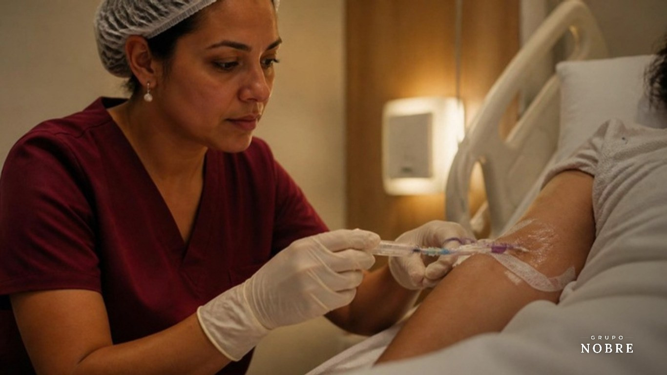 Flushing do PICC: técnica, volume e frequência segura