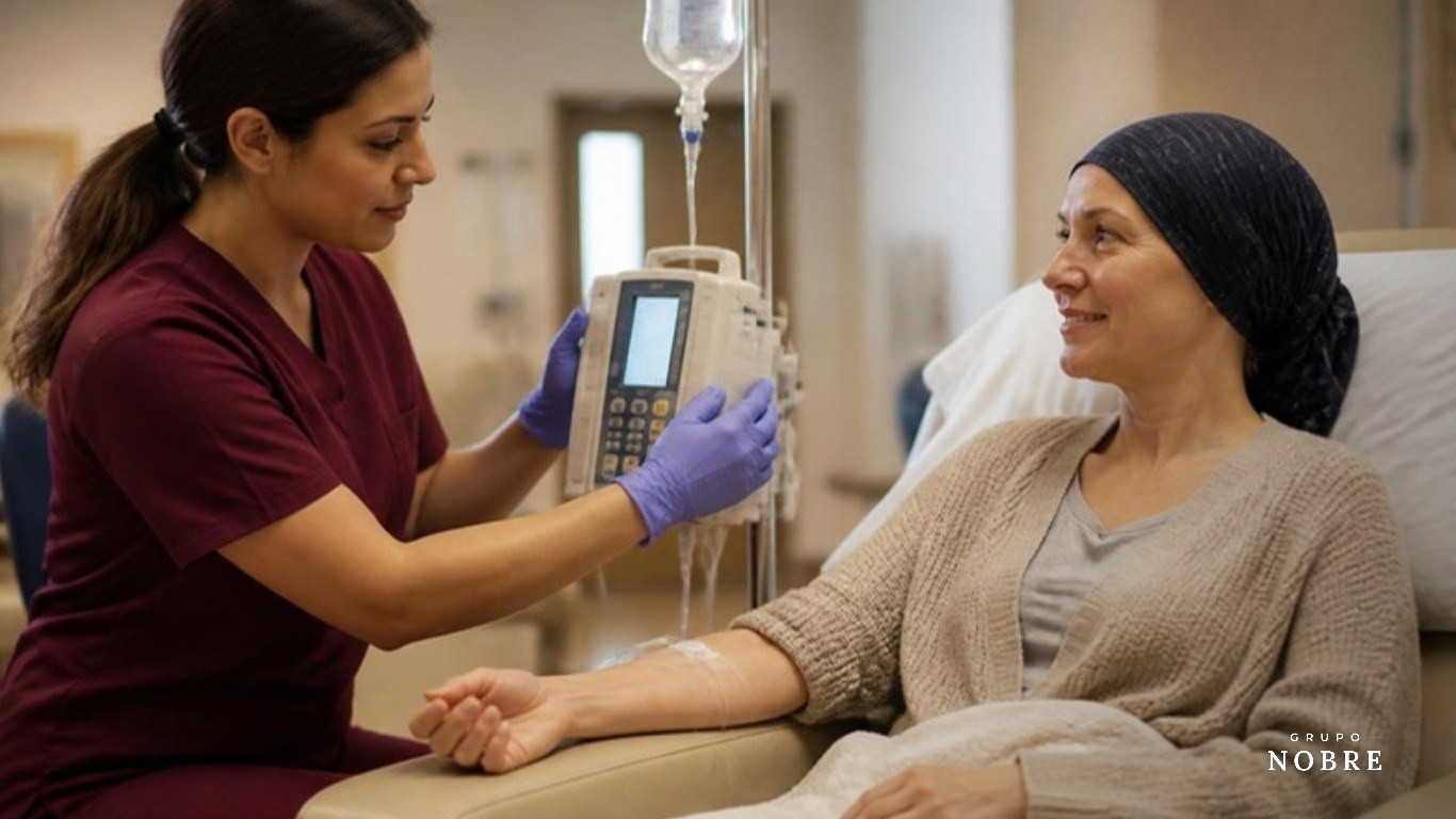 PICC na oncologia: quimioterapia com segurança