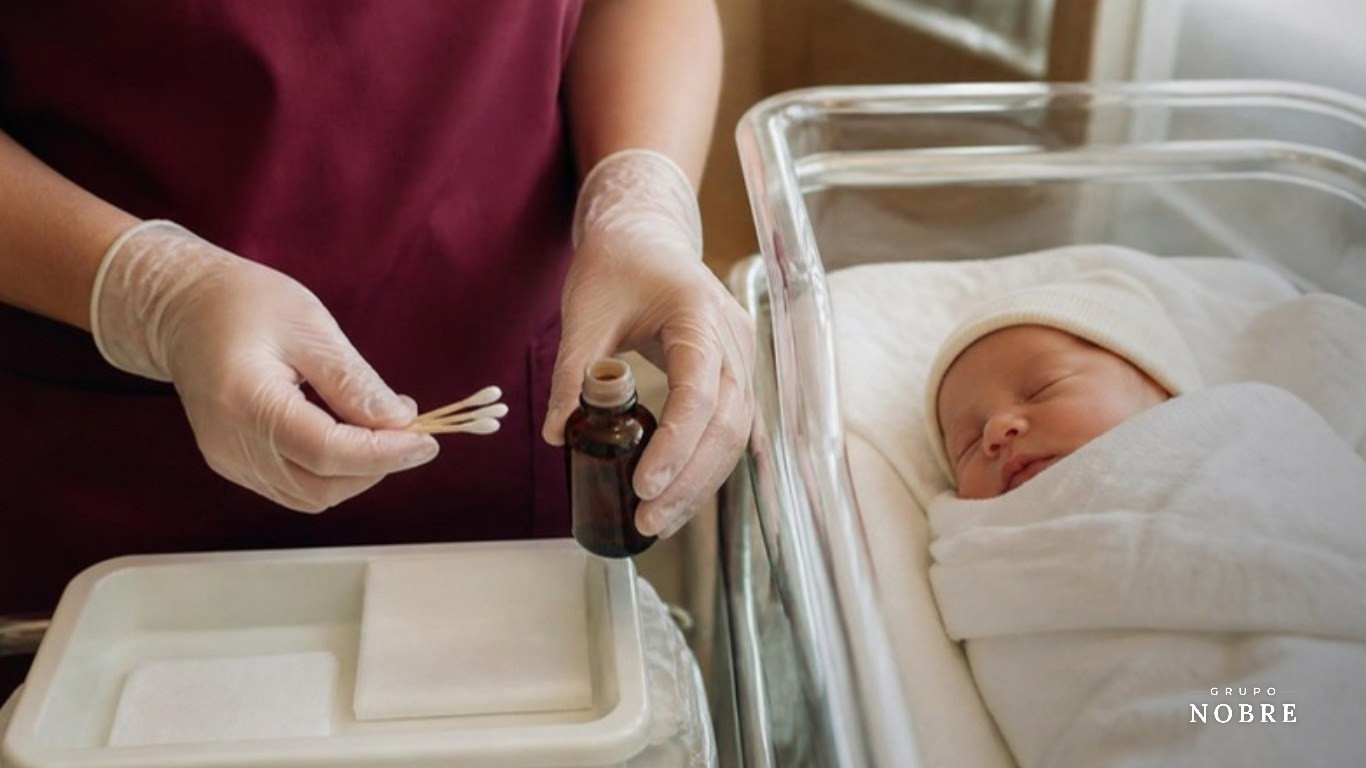 Cuidados com o coto umbilical: guia para a enfermagem